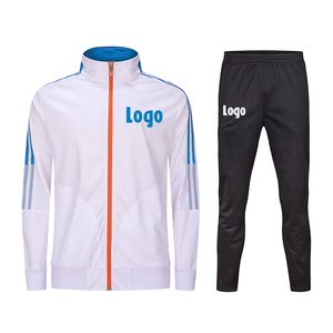 Sweat à capuche imprimé bouffant personnalisé de haute qualité pour hommes pantalons de survêtement unisexe Double fermeture à glissière complète bas polaire tissu survêtement d'hiver - Product Image 3