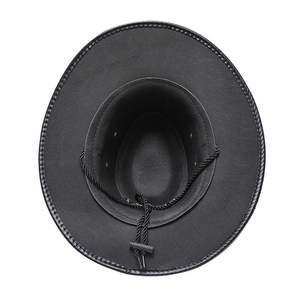 Leather <b>hat</b> Cowboy Western <b>Hat</b> Wholesale price high quality comfortable leather <b>hats</b> for unisex. - Product Image 6