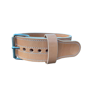 Support de poignet Gym Fitness Power Workout Ceinture d'haltérophilie Usine personnalisée Ceintures d'haltérophilie en cuir de vache Service OEM - Product Image 1