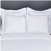 Ensemble de literie en coton premium de luxe pour hôtel, 4 pièces, drap de lit en percale avec ourlet classique, literie de luxe premium