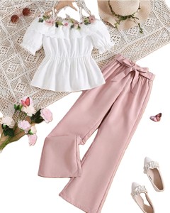 Conjuntos de ropa de niña de gran oferta de calidad de exportación OEM, artículo de moda de Bangladesh - Product Image 1