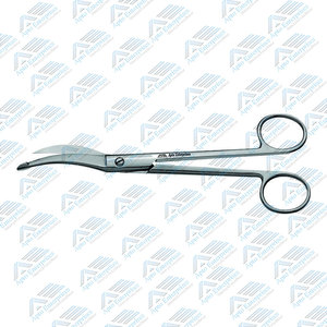 Tijeras de episiotomía Waldmann, fuente de alimentación Manual de acero inoxidable y diseño de alta calidad, instrumento quirúrgico de acero inoxidable - Product Image 6