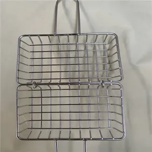 Porte-savon en métal poli Cage de secoueur de savon en acier inoxydable pour laver la vaisselle - Product Image 5