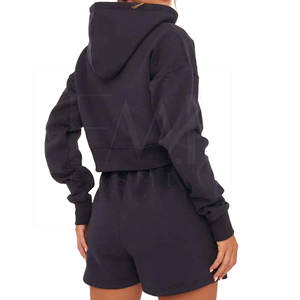 Conjuntos Deportivos de Alta Calidad para Mujer, Corte Holgado, 100% Algodón, Diseño Liso, Estilos Personalizados, Precios al por Mayor, Hechos en Pakistán, para Invierno - Product Image 4