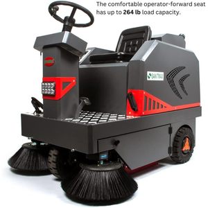 SM1250 49 spazzatrice da pavimento industriale, pattumiera da 26 galloni, efficienza di 69000 piedi quadrati/h - Product Image 2