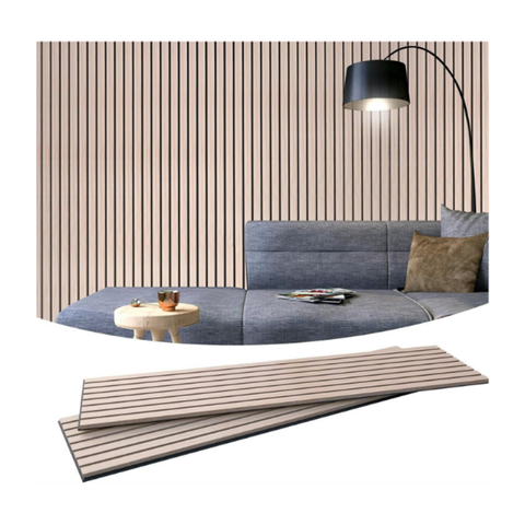 Modern Flexible Acoustic Panels Rubber Curved Wall Boards with PET MDF Decor for Wall Decor Furniture
