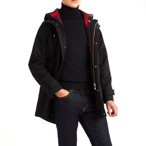 Veste parka réversible en duvet pour homme, nouvelle arrivée, rembourrage long, vêtements d'extérieur d'hiver avec capuche, imperméable et rembourrée de coton - Product Image 4