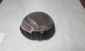 Perruque en cheveux humains de haute qualité Taz Hair Bangladesh, best-seller, avec base en soie, grande taille de bonnet, dentelle HD, couleur blonde, densité 100% - Product Image 2