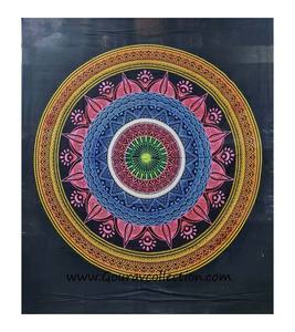 BRUSH GUMBAD PRINT Draps de lit, Décoration d'intérieur, Tapisseries murales, Décorations murales pour la maison et les cadeaux GC-TPDB-244.. - Product Image 1