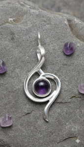 Pendiente de piedras preciosas de amatista de Plata de Ley 925 sólida, joyería elegante de moda para mujer con certificado IGI para compromiso o regalo - Product Image 5