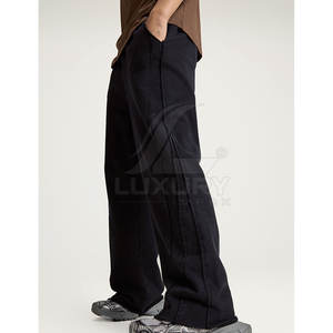 Wholesale <b>Men</b> Acid Wash <b>Trouser</b> High Quality Casual Mid Straight Breathable Eco-Friendly Cotton <b>Lightweight</b> Best Selling Gym - Product Image 6