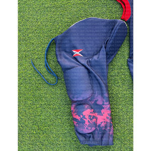 ชุดยูนิฟอร์มฟุตบอลเยาวชนอเมริกันชุดเครื่องแบบฝึกซ้อมชุดกีฬาปักลาย - Product Image 6