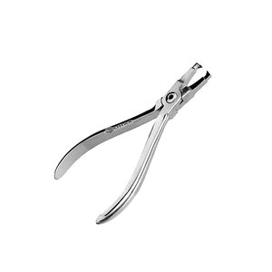 Nez plat pour cintrer le fil Howe Plier Utilitaire orthodontique dentaire, avec embouts dentelés, fil d'arc tenant le pincement, incurvé, 14cm - Product Image 6