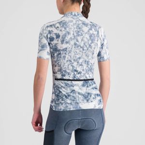 Jersey de Ciclismo de manga larga con estampado de sublimación para mujer, camisetas de manga larga para bicicleta de carretera, pantalones cortos transpirables, conjunto de uniforme de ciclismo para mujer - Product Image 6