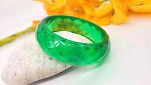 Brazalete de resina de excelente calidad, pulseras de joyería para niñas, joyería de resina de moda para cumpleaños, fiestas, bodas y regalos - Product Image 3