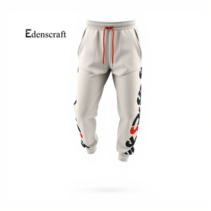 À la mode taille moyenne imprimé coton survêtement pantalons de survêtement pour hommes tissu doux confortable pour un usage quotidien décontracté Gym extérieur Streetwear - Product Image 5