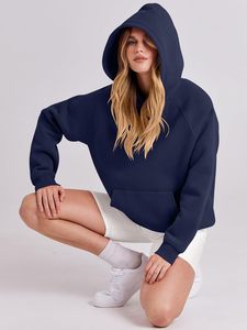 Sweat à capuche décontracté à manches longues pour femmes, respirant et surdimensionné, pulls à capuche pour femmes - Product Image 3