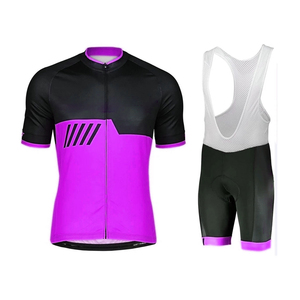 Nouvel ensemble de maillot et de cuissard de cyclisme pour homme de haute qualité, respirant, 100% polyester/spandex, logo personnalisé, couleur facile à porter, exclusif - Product Image 5
