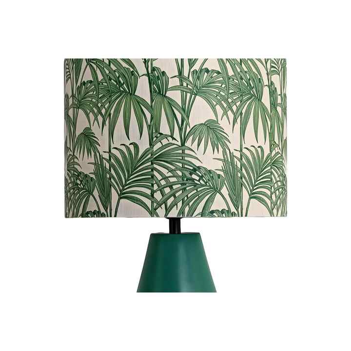Cales Green Polyester Lampshade