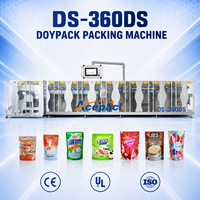 Machine d'emballage de poudre HFFS Doypack pour sachets verticaux de granulés et de poudres