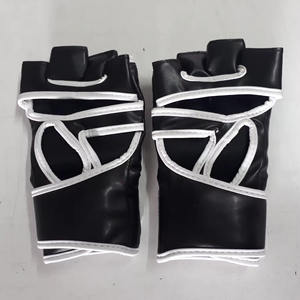 Gants de boxe MMA professionnels en gros 2024, cuir/PU de haute qualité, logo personnalisé, protection UV pour le sport/la salle de sport - Product Image 4