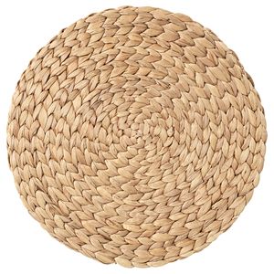Round Placemats Water Hyacinth <b>Table</b> Mats - Luxury Quality Natural Handmade Wooden Seagrass Mats for Sale - Product Image 1