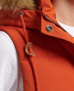 Nuevo Chaleco Acolchado Impermeable de Invierno para Mujer, Estilo Urbano, Ajustado, con Exterior Transpirable, Servicio OEM - Product Image 3