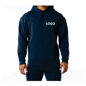 2024 nouveau survêtement pour hommes sweat à capuche personnalisé 100% coton tissu respirant Logo personnalisé course survêtement de plein air pour hommes - Product Image 2