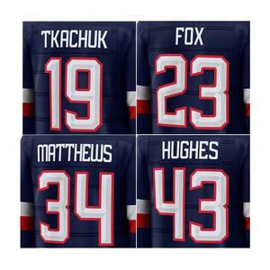 Maillot de hockey sur glace personnalisé 7V7 Sportswear, broderie respirante, séchage rapide, 100% polyester, tailles personnalisées, prix de gros - Product Image 2