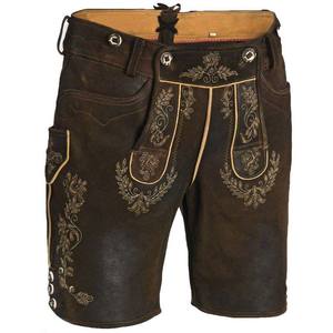 Costume de carnaval Oktoberfest pour homme, vêtements de rue, Lederhosen bavarois, short pour homme - Product Image 2