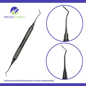 Professional High Quality Steel Manual Dental Restorative Carvers Interproximal Set Surgical Instruments - Product Image 3