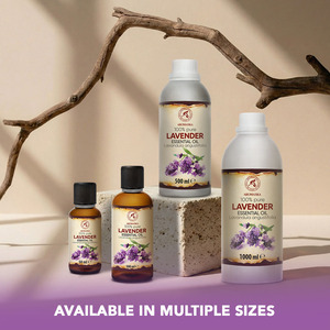 Aromatika Huile Essentielle de Lavande 100% Pure et Fraîche 1000ml, Aromathérapie Naturelle Distillée à la Vapeur, Anti-Pelliculaire, Pour la Santé Capillaire de Tous - Product Image 5