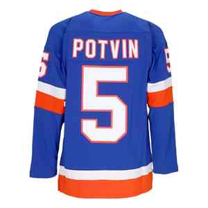 เสื้อเจอร์ซีย์ฮ็อกกี้สำหรับผู้ชายแผ่นปะลายทางแบบซับลิเมตชุดปักโลโก้ทีมสำหรับฮ็อกกี้น้ำแข็ง - Product Image 2