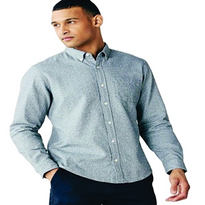 Mode solide chemise décontractée pour hommes Fitness Slim Fit Streetwear hommes à manches longues chemises à capuche tissu respirant - Product Image 1