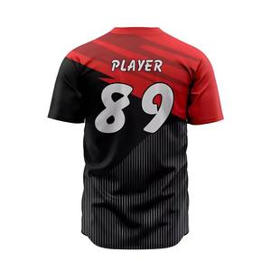 Maillots de baseball personnalisés de qualité supérieure en gros, respirants, uniformes de baseball - Product Image 2