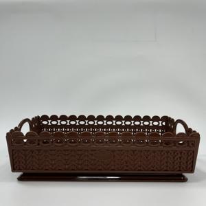 Panier en plastique de qualité professionnelle avec poignées latérales de taille moyenne pour divers besoins d'exportation et OEM - Product Image 2