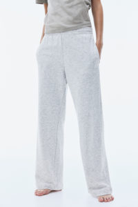 Gran oferta, pantalones de chándal de entrenamiento de algodón de gran tamaño para mujer de alta calidad, Jogger de invierno ligero con estilo frontal plano - Product Image 3