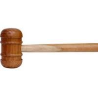 Maillet à billes en cuir véritable de qualité supérieure pour batte de cricket frappant avec manche en bois d'érable/frêne idéal pour les chauves-souris de cricket en saule anglais