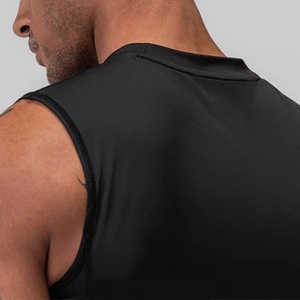 Gran oferta 2023, camisetas personalizadas para hombre, camiseta sin mangas de gimnasio de secado rápido, camisetas sin mangas de algodón sostenible con batidor de esposa para culturismo - Product Image 4