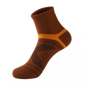 Anti Odor Breathable Anti-slip Men's Ankle <b>Gym</b> Fitness Running <b>Socks</b> Arch Support Seamless Fit Cushion Soft Material Athletic - Product Image 2