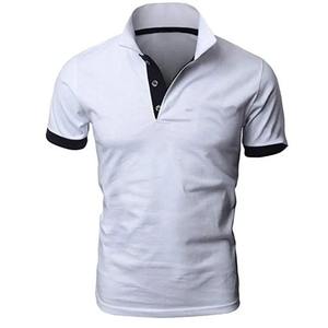 <b>Grey</b> Color Custom <b>Men's</b> Solid Long for <b>Shirt</b> Short Sleeve 100% Cotton Casual Gym Wear All Sizes - Product Image 2