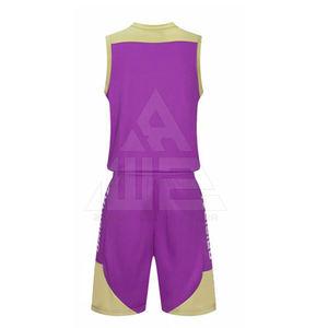 Uniformes de basket-ball pour hommes sur mesure, légers et grande taille - Service OEM de haute qualité avec logo personnalisé - Product Image 2