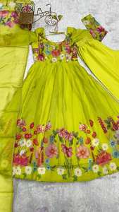 ZAIN EXPORTS Traje Salwar Dupatta Informal de Verano para Fiestas, Bordado Indio Pakistaní para Mujer, Pesado, Puro, Suave y de Secado Rápido - Product Image 2