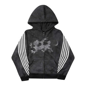 Sweat-shirt à capuche surdimensionné pour homme, design personnalisé 2025, best-seller, style streetwear brodé - Product Image 2