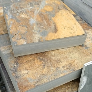 หินปูหินชนวนธรรมชาติแนวชนบทพื้นผิวแยกเป็นมิตรกับสิ่งแวดล้อมทนต่อสภาพอากาศทางเดินกลางแจ้งทางเดินในสวนวิลล่าสวนสาธารณะ - Product Image 3