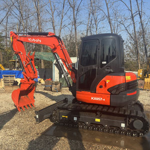 Excavadora Mini de Orugas Kx057-4 de 5.5 Toneladas Usada en Buenas Condiciones con Motor Original de 23kw de Potencia Ahora Disponible en Stock al por Mayor - Product Image 1