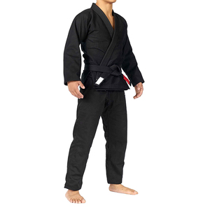Uniforme de Jiu Jitsu brésilien de couleur noire pour hommes à vendre Service OEM Uniformes BJJ personnalisés, durables et de meilleure qualité - Product Image 2