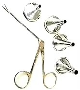 Wholesale DIVIED International Rhinoplasty Set Stainless Steel Surgical Scissors <b>One</b> Serrated <b>Blade</b> CE Surgical Instruments - Product Image 3