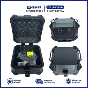 M-Biker THNG 18L Aluminum Alloy Top Box for <b>Motorbikes</b> Waterproof Rear Luggage with Anti-Theft <b>Lock</b> Convenient Storage - Product Image 5