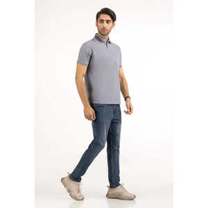 เสื้อโปโลทรงปกติ คุณภาพสูง ป้องกันรอยยับ พร้อมลายปักสีเข้ม ไซส์ XL สำหรับกอล์ฟ รุ่น MN-PSH-SS25-029 - Product Image 5